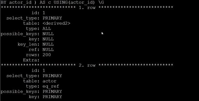 MySQL数据优化总结-查询备忘录