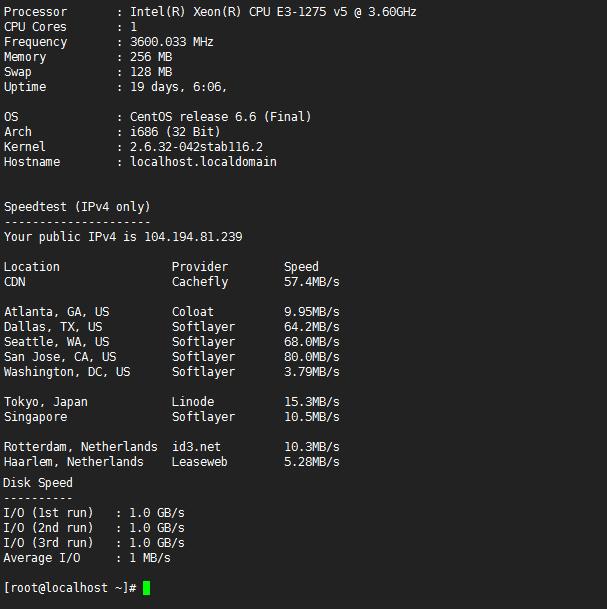 Linux VPS和服务器基本性能检查命令和工具
