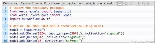 Keras还是TensorFlow?程序员该如何选择深度学习框架?