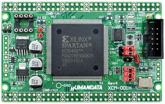 Xilinx 的 Spartan 系列 FPGA 芯片 图片来自网络，版权属于作者