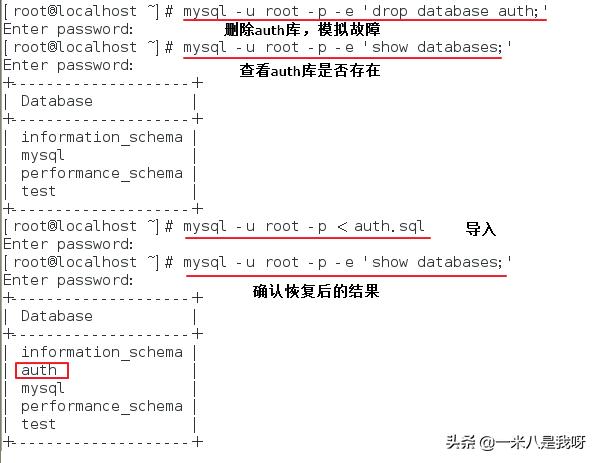 怎么对MySQL数据库进行备份与恢复