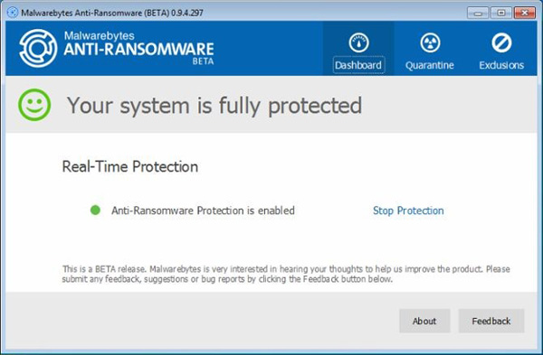  Malwarebytes Anti-Ransomware BETA