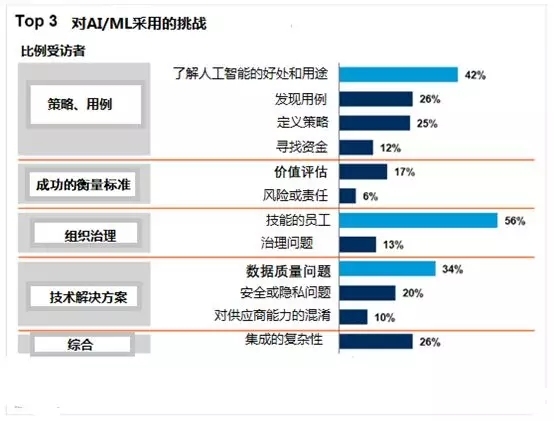 采用人工智能面临的挑战