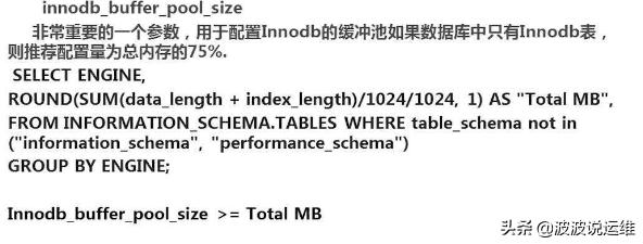 关于mysql数据库配置优化的15条建议