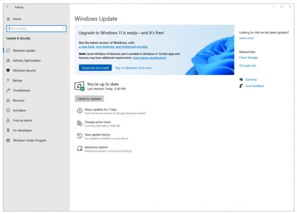 如何从Windows 10免费升级到Windows 11？
